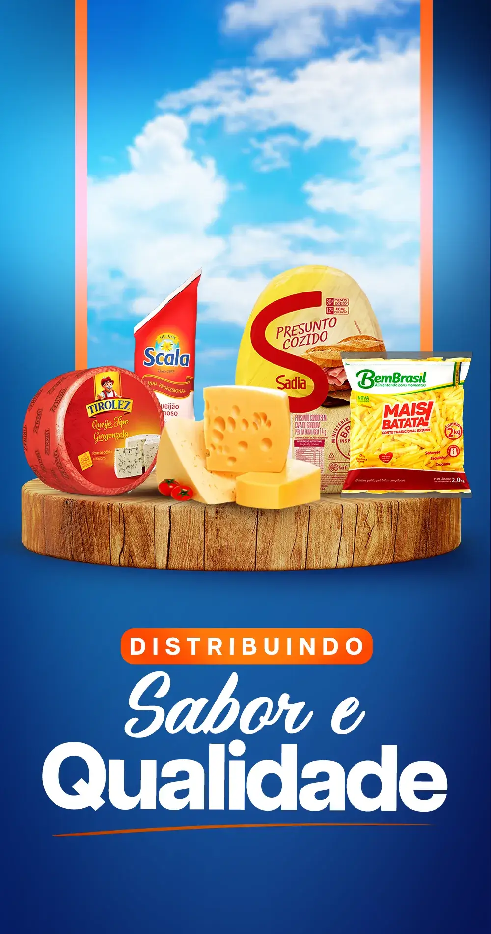 AJ Atacado - Distribudora de Alimentos Banner Principal Celular